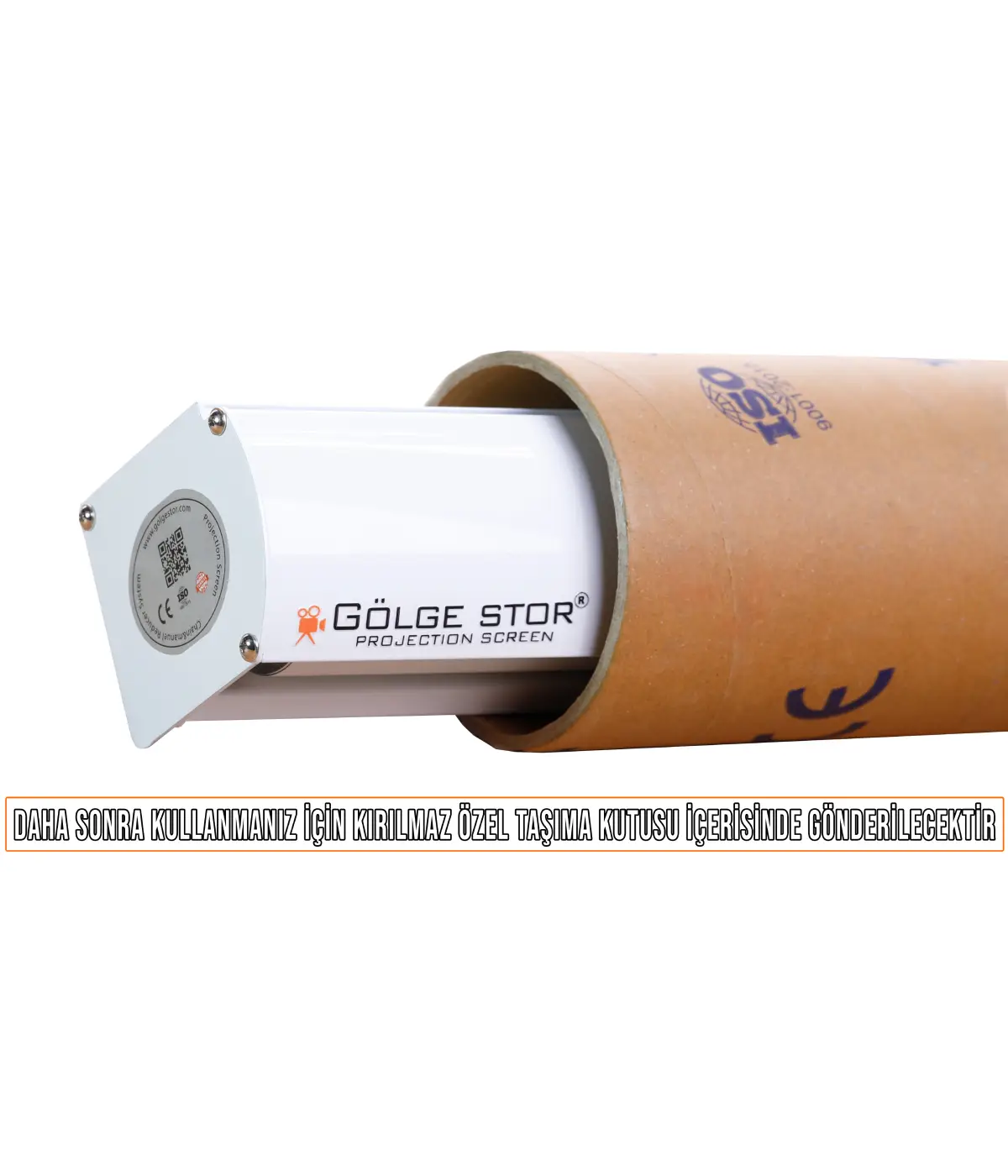 Şarjlı En 240 cm Boy 190 cm Yeni Akıllı Kumaş Teknolojisi Işık Geçirmez Projeksiyon Perdesi